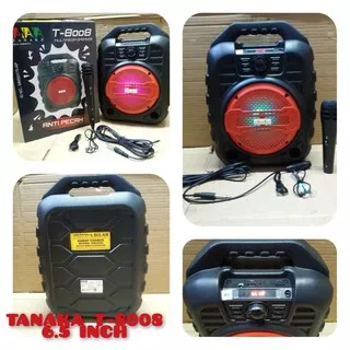 SPEAKER AKTIF TANAKA T-8008 6.5 INCH BLUETOOTH SPEAKER ANTI PECAH