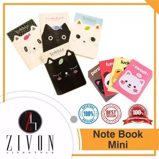 Note Book Mini Buku Tulis Memo Kecil Lucu ZIVON YZF7