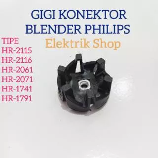 Gigi konektor blender philips tipe HR-2115 HR-2116 HR-2061 HR-2071 HR-1741 HR-1791