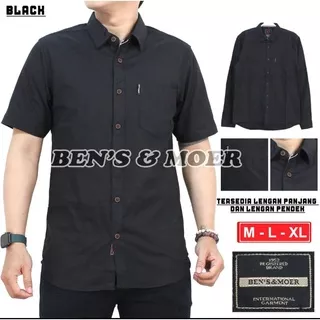 KEMEJA CASUAL & FORMAL PRIA POLOS LENGAN PANJANG DAN LENGAN PENDEK/best seller kemeja pria polos/baju koko pria/kemeja pria branded/kemeja pria warna hitam/kemeja import pria premium/baju pria kekinian