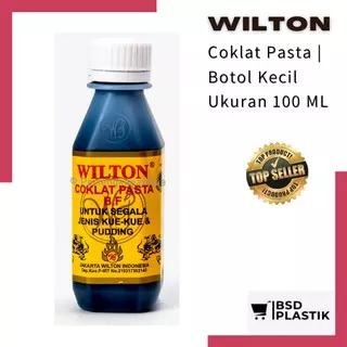 Wilton Coklat Pasta Black Forest Wilton BlackForest Chocolate Paste Wilton BF kecil 100 ml