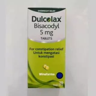 Dulcolax Bisacodyl 5 mg 10 Tablet