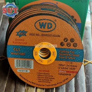 WD Cutting Wheel / Batu Potong WD 4 x 1,2 mm gurinda potong 4 WD