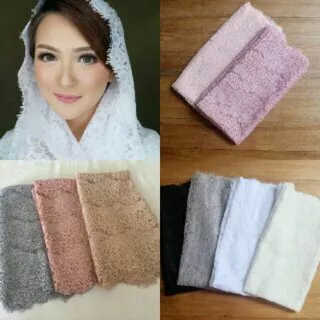 Kerudung Brukat Exclusive