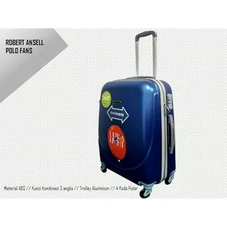 Koper travel murah roda 4 ukuran 20inch Robert Ansell ABS Hardcase Best Quality