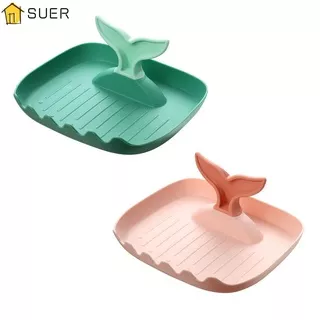 SUER Home Accessories Spoon Countertop Storage Lid Rack Storage Rack Cute Non-Slip Multifunctional Chopsticks Storage Holder/Multicolor