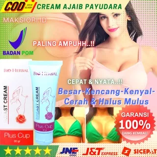 Pembesar Payudara Cepat Permanen Bpom Original Krim Cream Pembesar Payudarah Aman Ampuh BIO HERBAL BREAST CREAM COD