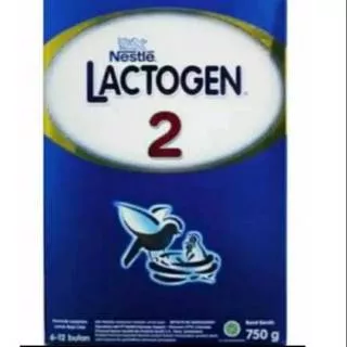 Susu lactogen 2 usia 6-12 bulan kemasan 750gr