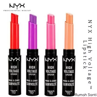 NYX Professional Makeup, High Voltage™ Lipstick, 2.5 g, ex USA. Lipstik NYX ORI