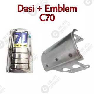 Panel Dasi set Emblem Honda C70