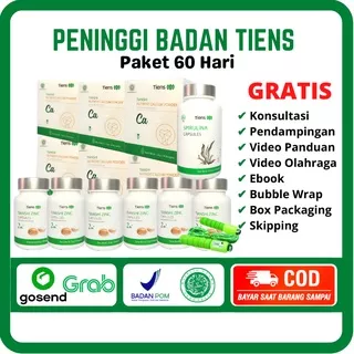 TIENS PENINGGI BADAN PAKET 60 HARI DEWASA ORIGINAL SUSU KAPSUL