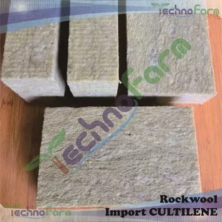 Rockwool Import Cultilene / Athena Untuk Media Tanam Hidroponik Ukuran 1 Slab (100x15x7,5 cm)