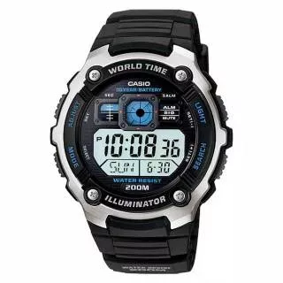 Casio AE-2000W-1A Original World Time Alarm Watch Illuminator AE-2000W-1AVDF
AE-2000W-1AV