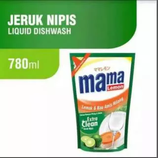 Mama Lemon Extra Clean Refill 780ml / Mama Lime Total Clean 780ml - Ready, langsung order aja