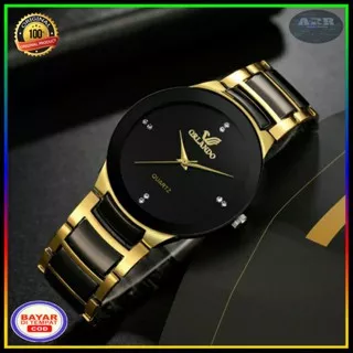 Jam Tangan Pria Orlando Elegan NEW OR Korea Fashion Mens Analog Orlando Kualitas Premium