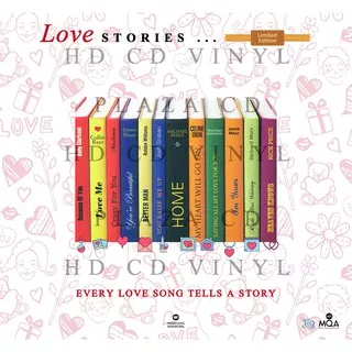 cd LOVE STORIES - 6 Disc *Lagu BARAT* Love Songs - Pop - Soft Rock