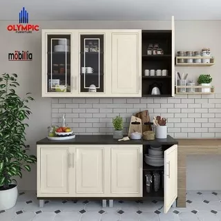 kitchen set minimalis  rak dapur lemari dapur