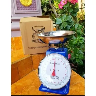 Timbangan Duduk Jarum 10kg - Timbangan Kambing Sunglass