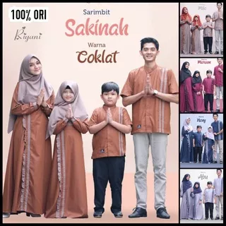 Sarimbit Keluarga Muslim Lebaran Terbaru 2022 Couple Family Idul Fitri SARIMBIT SAKINAH Original by RIYANI