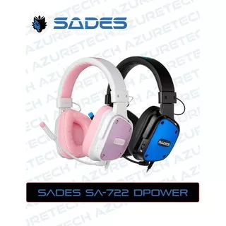 Sades SA-722 D-Power Gaming Headset Garansi Resmi
