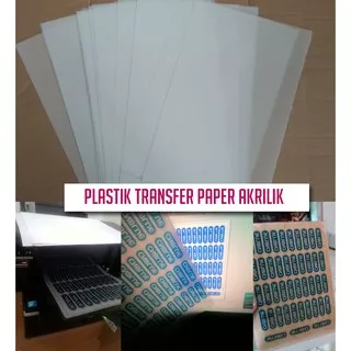 Kertas Plastik Transfer Paper Ke Akrilik Pengganti Sablon Akrilik