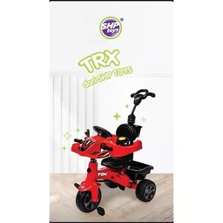 New !! Trx 575 Shp mainan sepeda anak 1-5 tahun / mainan sepeda anak roda 3 kemudi stir dan stang