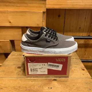 CLEARANCE SALE Sepatu Vans Chima Ferguson Pro Cork Grey Black White BNIB Original Premium