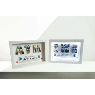 PAKET KOMPLIT URBAN FRAME | KADO ULANG TAHUN / WISUDA / ANNIVERSARY / WEDDING / PERNIKAHAN