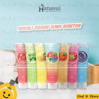HANASUI Body Spa Exfoliating Gel AHA Collagen 300ML