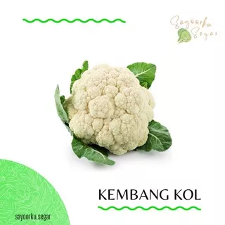 Kembang kol / Brungkul / Brokoli putih 500gr