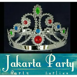 Silver Queen Crown #1 / Mahkota Ratu / Mahkota Pesta / Mahkota Ultah