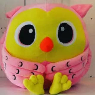 Boneka OWL Jumbo Saku SNI(Boneka Rumang)Boneka Burung Hantu