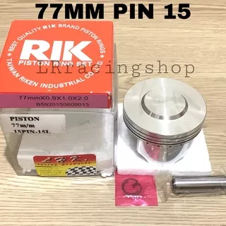 Piston LHK 77 77mm pen pin 15 set ring piston seher LHK thailand