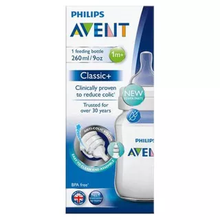 Avent Bottle Classic 260 ml Single Pack/ Botol Avent 260ml Classic isi 1