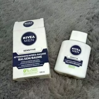 Nivea post shave balm sensitive as a primer(jual share 10 ml)