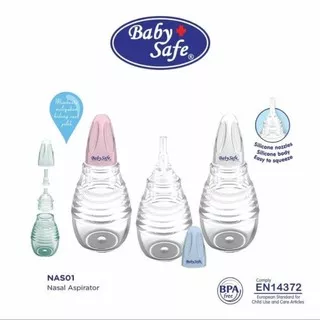 ??????????? - Penyedot Ingus Bayi Aman / Baby Safe Nasal Aspirator / Penyedot Ingus Bayi Pembersih Hidung / Sedot Ingus Bayi Baru Lahir / Penyedot Ingus Hidung Bayi Pilek / Baby Nasal Apirator NAS01 / Alat Sedot Ingus