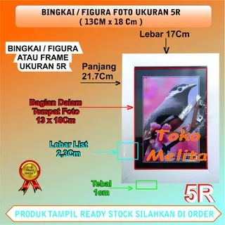 Frame Foto 5R Bingkai Foto 5R Figura 5R