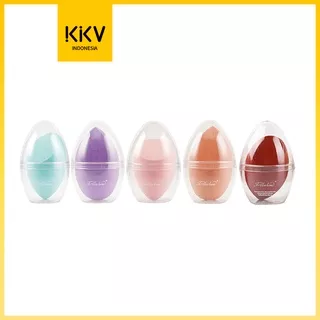 KKV - Dulce Luna Cross Section Storage Beauty Blender / Sponge Makeup /Beauty eggs /blending sponge /Makeup Tools