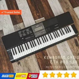 keyboard piano casio ctx 800 bonus flashdisk dan stand x