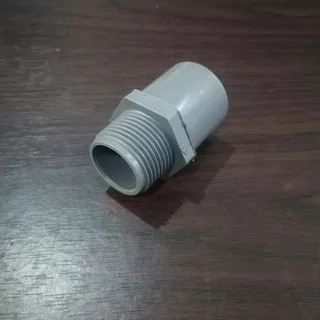 SDL PVC AW 1 Socket Soket Sok Drat Luar PVC 1 Inch In MASPION