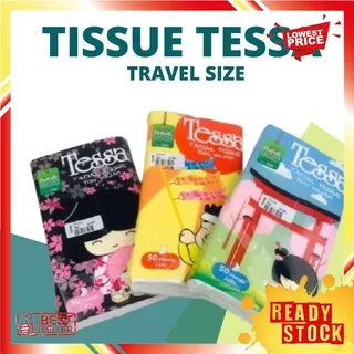 ??[TESSA]  Tissue Tessa 2 Ply 50s ?? Tissue Facial ?? Tisu Wajah Travel Pack??