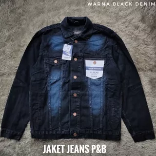 Jaket Jeans Denim Unisex (Cowok Cewek Pria) Kualitas 1:1 ORIGINAL Premium Pull & Bear