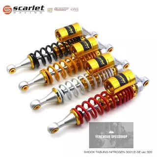 Shock Tabung Scarlet Racing Nitrogen 3001 SE Ukuran 360Mm