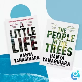 (English) Hanya Yanagihara Books Collection Hard Cover (A Little Life & The People in the Trees)