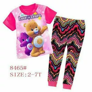 GIRL PAJAMA LOVE TO LEARN 8465#