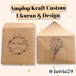 Amplop Custom Cetak Amplop Wedding Undangan A5 /Amplop Packing Custom / Amplop Kraft Custom / Amplop Custom Ukuran / Amplop Wedding / Amplop Kraft Kustom / Amplop Undangan / Amplop Packing aksesoris / Amplop Souvenir / Amplop Custom