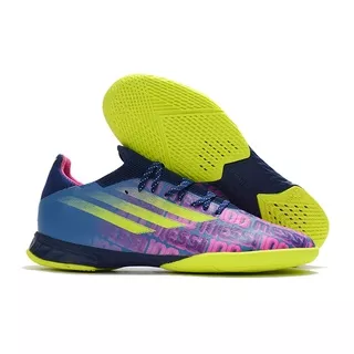 Sepatu Futsal Adidas X Speedflow.1 Messi Victory Blue Pink IN