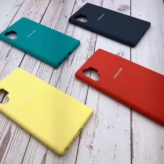 soft case colour samsung note 10/10 plus silicone cover colour silky and soft touch finish