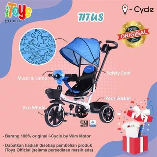Tricycle Stroller (Titus) i-Cycle TC-1906