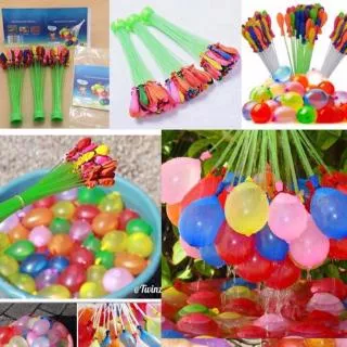 MAGIC WATER BALLOONS 3 ikat / Bunch O Balloon/ Perang Balon/ Balon Air